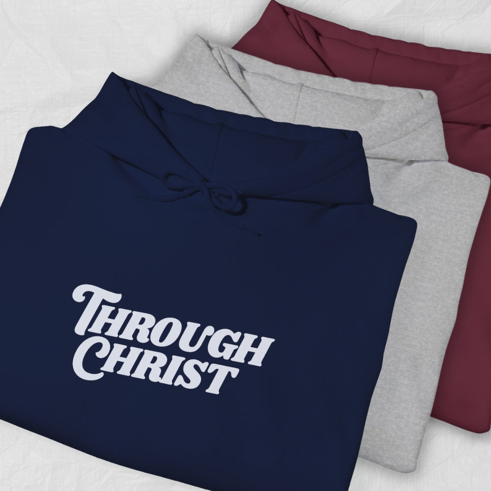 Christian Faith Unisex Hoodie - Philippians 4:13 Inspirational Sweatshirt, Religious Apparel, Bible Verse Clothing, Christian Gift,